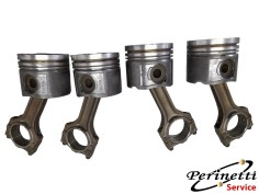 4 PISTONI E BIELLE BMW E46...