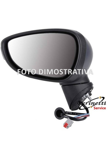 Specchietto Retrovisore Interno Auto 814842 - Compatibile Con Peugeot 107, Citroën C1, Toyota Aygo - Foto 1