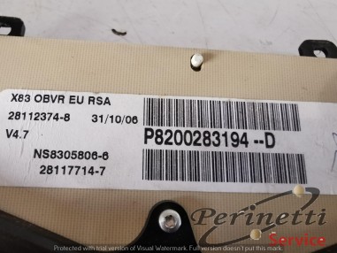 QUADRO STRUMENTI KM/H RENAULT TRAFIC...