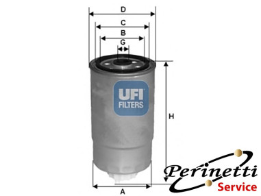 FILTRO CARBURANTE CITROEN JUMPER FIAT...