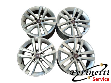4 CERCHI IN LEGA R17 5 FORI FIAT NEW...