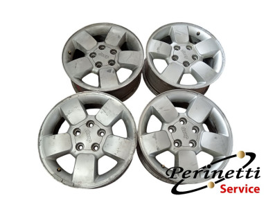 4 CERCHI IN LEGA R17 5 FORI JEEP...