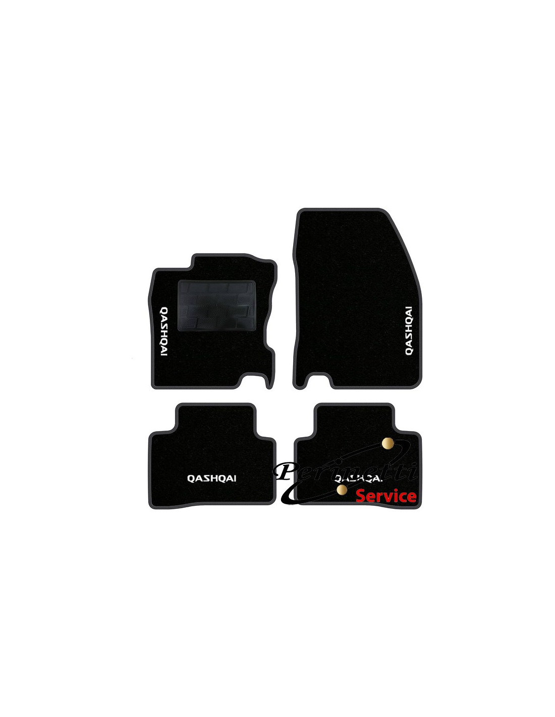 Pro Tappetini Per Nissan Qashqai J10 2007-2013 4-Pcs Su