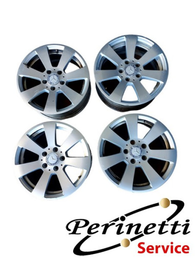 4 CERCHI IN LEGA MERCEDES BENZ R16 5...