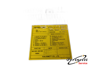 AUTORADIO SSANGYONG KYRON 8910009100