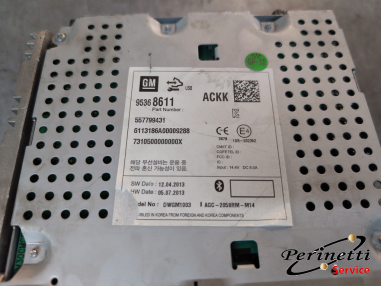 AUTORADIO CHEVROLET SPARK 95368611