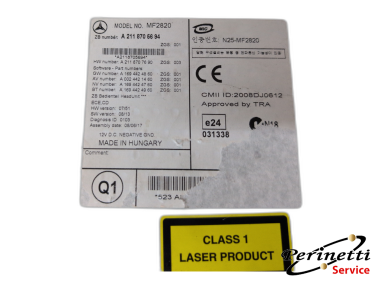AUTORADIO MERCEDES-BENZ W211 A2118706694