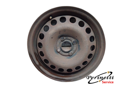 CERCHIO IN FERRO R15 4 FORI FIAT / OPEL