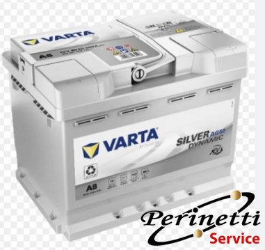BATTERIA 60ah 680A AGM 242X175X190h...