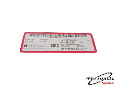 AUTORADIO MERCEDES BENZ W169 A1698700989