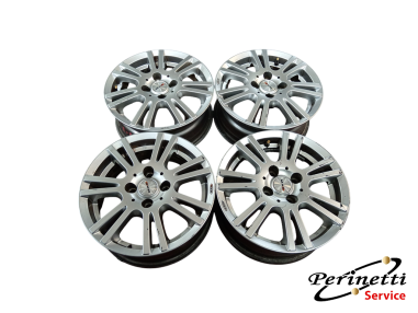 4 CERCHI IN LEGA MAK R14 4 FORI FIAT...