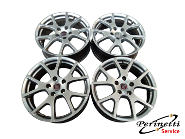 4 CERCHI IN LEGA R19 5 FORI FIAT...
