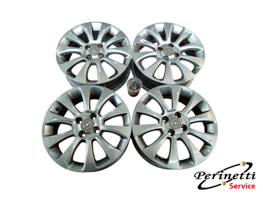 4 CERCHI IN LEGA R16 4 FORI OPEL