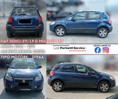 RICAMBI FIAT SEDICI 1.9 MJET 4X4