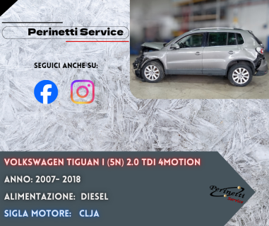 RICAMBI VOLKSWAGEN Tiguan I (5N) 2.0...