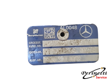 MANICOTTO TURBOCOMPRESSORE MERCEDES...