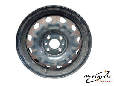 CERCHIO IN FERRO R14 4 FORI FIAT