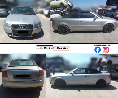 RICAMBI AUDI A4 8H CABRIO 2.5 TDI