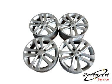 4 CERCHI IN LEGA R17 5 FORI NISSAN...