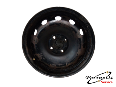 CERCHIO IN FERRO R15 4 FORI FIAT FIORINO